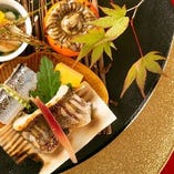 【四季会席】地元食材をちりばめて◇雪柳／雪解