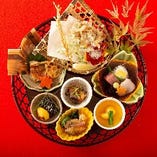【お手頃ランチ】選べるお食事が人気◇新春七福御膳／如月御膳／口福八寸膳／御花見八寸膳