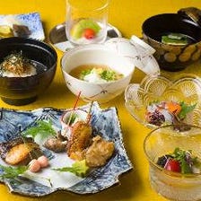 特別な一席に流麗な懐石料理