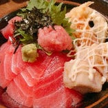 時間限定メニュー　復活赤富士丼～リニューアルバージョン～