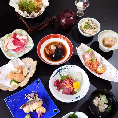 鳥取ワシントンホテルプラザ銀座_<接待・各種宴会>【冬を彩る会席 山茶花(さざんか)】国産牛の旨だし鍋、アンコウ唐揚げなど全11品