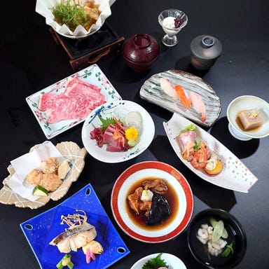 鳥取ワシントンホテルプラザ銀座_<接待・各種宴会>【冬を彩る会席 寒椿(かんつばき)】鳥取和牛の旨だし鍋、握り寿司、鶏の治部煮など12品