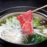 心も体も温まる鍋料理
上質な食材をメインに〆までたっぷりとどうぞ