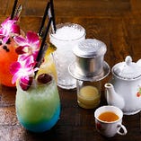 ベトナムならではのお茶や、南国の雰囲気を味わえるオリジナルトロピカルジュースなど、ソフトドリンクも多数取り揃え！アルコールが苦手なお客様も安心していただけます♪