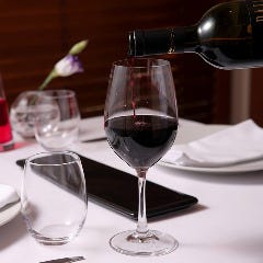 グラスフリープランで予算を気にせず お食事を楽しめます