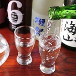 常時10種以上をご用意している日本酒も必見です