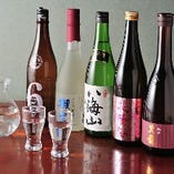 女性も飲みやすいやわらかな飲み口の日本酒もご用意