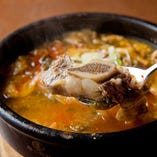 カルビ野菜スープ定食