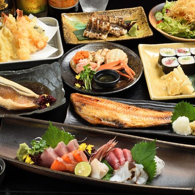 黄金あなごと季節の天ぷら 海ごこち_【お料理のみ】『海ごこち宴会満喫コース』お造り・天ぷら等、全7品 4,100円