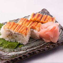 煮穴子の押し寿しももお持ち帰りいただけます。手土産に最適◎