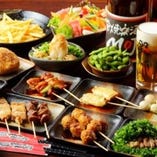 宴会２時間飲み放題付3500円～
３名～でＯＫ♪