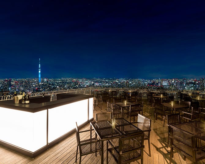 Restaurant Luke With Sky Lounge レストランルークウィズスカイラウンジ 築地 ビアガーデン ぐるなび