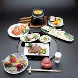 ≪個室確約≫宮城の牛たん・高級魚きんき・極上うにの釜飯しのご当地会席『宮城懐石』〈全７品〉宴会・接待