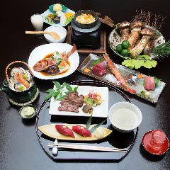 宮城の牛たん・高級魚きんき・極上うにの釜飯しのご当地会席『宮城懐石』〈全７品〉宴会・接待・個室