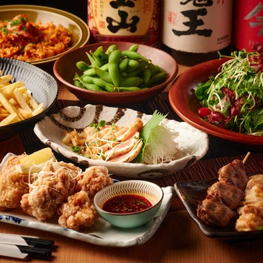 【全席個室居酒屋】四季宴 池袋本店_【OPEN記念】3時間飲み放題付「鮮魚3点・宮崎地鶏・和牛肉寿司含む焼き鳥が食べ放題コース」3,980円