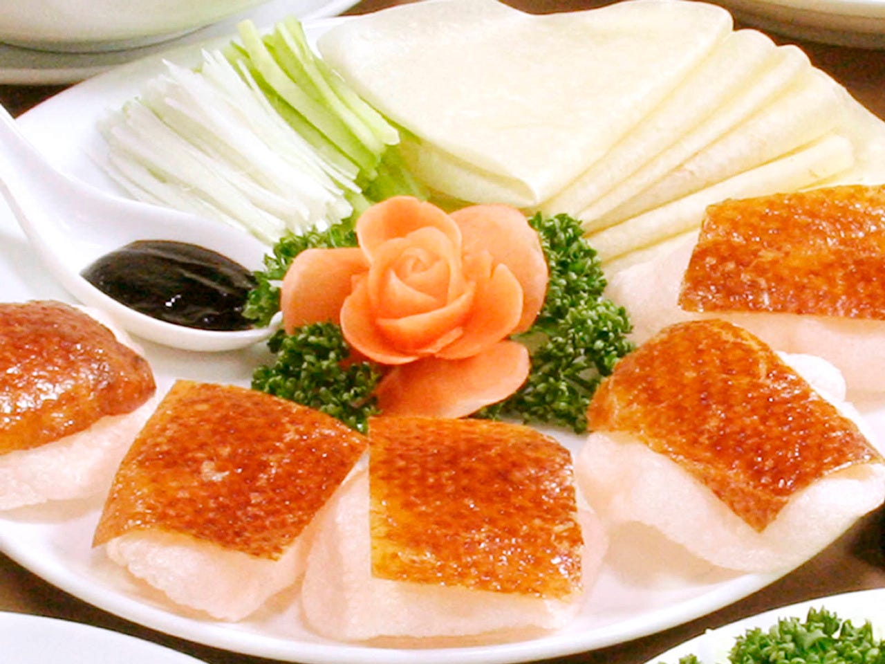 ♡ピッカピカ中華♡ リピーター率75%！ﾌｶﾋﾚ姿煮､鮑、北京ダック入り豪華高級コース