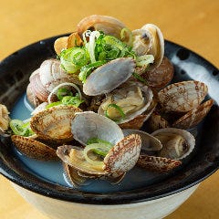 てんこ盛 あさりの酒蒸し