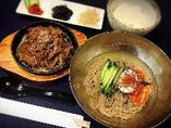 韓国冷麺＆牛焼肉セット