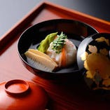 旬を極める、正統派会席。／15,000円(税サ込)コース　味わい、香り、そして余韻。