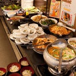 韓国料理ランチバイキング