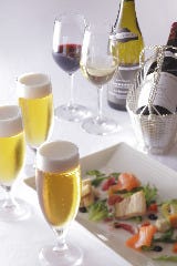 ホテルモントレ グラスミア大阪 エスカーレ 忘年会 新年会個室プラン 乾杯シャンパン 飲み放題付 会社や家族などのお集まりにどうぞ こちら秘書室