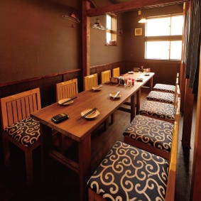 三陸海鮮と宮城の地酒 貸切個室×仙台銀座へそのを 店内の画像