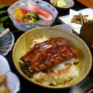 割烹 天芳_うな丼･刺し身御膳