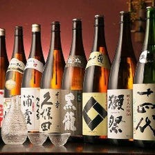 各県から取り寄せた日本酒