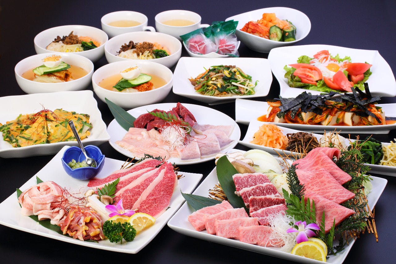 昼宴会に 宴会 昼 お昼 コース デザート付全10品 3500円 飲み放題付なら5000円の詳細 焼肉めいげつ 鶴橋 焼肉 ぐるなび 昼宴会に 宴会 昼 お昼 コース デザート付全10品 3500円 飲み放題付なら5000円の詳細 焼肉めいげつ 鶴橋 焼肉 ぐるなび