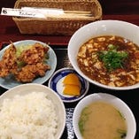 満足ボリュームの定食やってます！