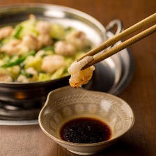 『もつ擴』ならではのもつ料理に舌鼓