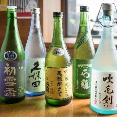 炭焼トリコ_愛媛県産の他全国からセレクトした地酒をご用意しています