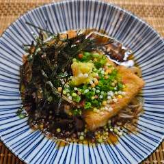 揚げ出し豆腐 炭焼トリコ_揚げ出し豆腐