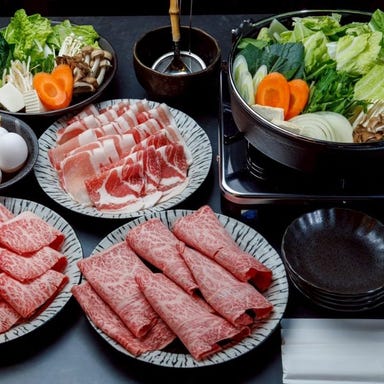 しゃぶしゃぶ すき焼き まぐろ食べ放題 和牛とマグロ 難波駅前店_【スタンダード】国産和牛(しゃぶしゃぶ/すき焼き)と本マグロ食べ飲み放題コース