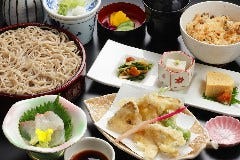 松茸天せいろ御膳