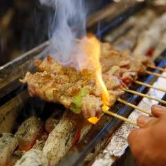 備長炭で丁寧に仕上げる串焼きは素材の旨味が凝縮されています☆