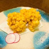 トウモロコシの天ぷら（季節限定）