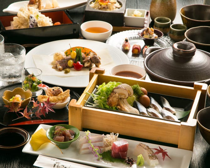 花かぐら 神楽坂 魚料理 ぐるなび