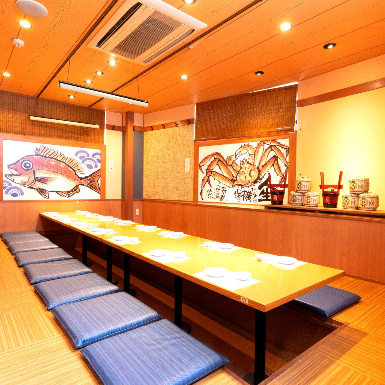 個室居酒屋 海鮮料理 さかなや道場 町屋駅店_宴会などのシーンに活用できるお席