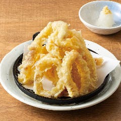 個室居酒屋 海鮮料理 さかなや道場 町屋駅店_いかのがさ盛り天ぷら／さきいかの天ぷら
