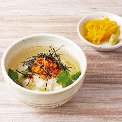個室居酒屋 海鮮料理 さかなや道場 町屋駅店_だし茶漬け（鮭）