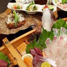 徳島産の新鮮な魚介多数