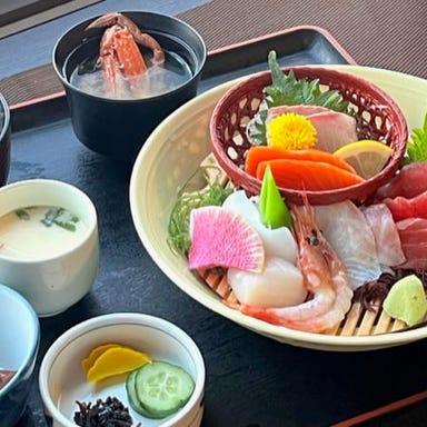 ぱぁくえりあ やまもと_刺身定食
