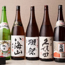 魚を引き立てる日本酒