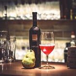 洋梨×赤ワイン(イタリア バルベーラ・ボナルダ種)+ローズ