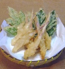 四季の喜びを天ぷらで味わう。