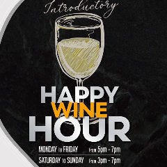 毎日お得なハッピーアワー! 早い時間がお得♪開店〜19:00まで