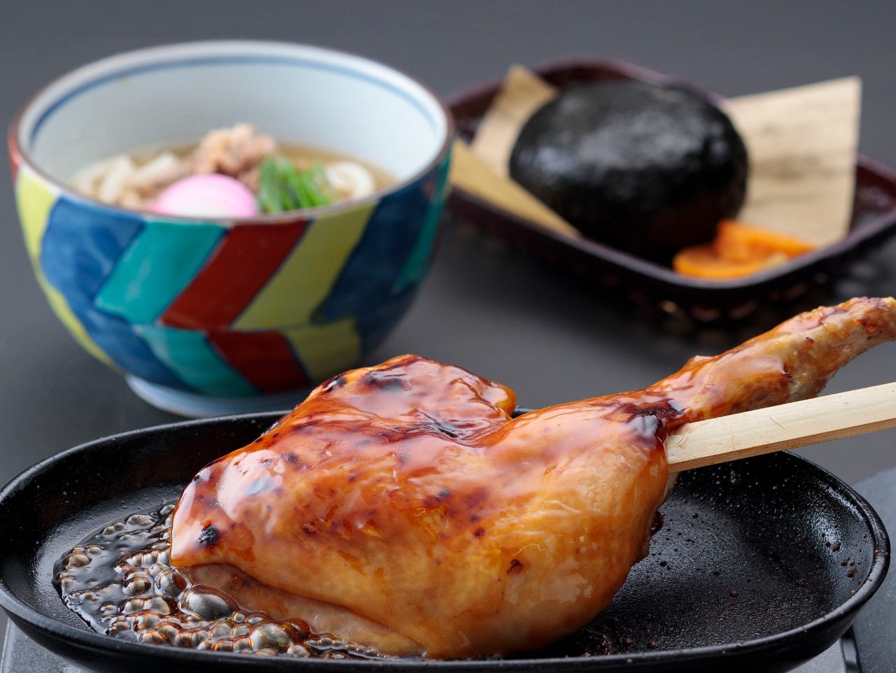 美味しいわたやの山賊焼きとうどん 田舎茶屋わたや 峠店（廿日市市