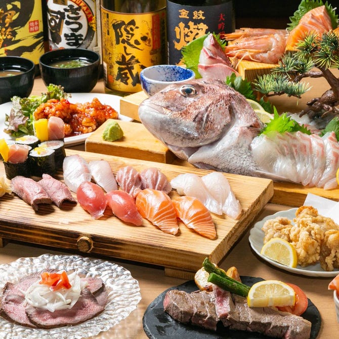 大衆海鮮すし酒場 ももも 岡山店 岡山市 居酒屋 ぐるなび