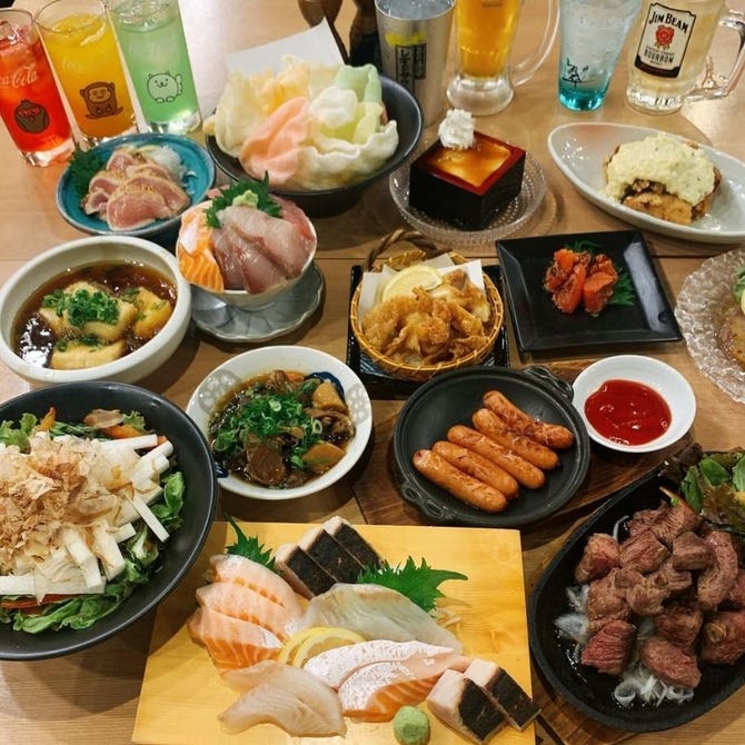 個室居酒屋 食べ飲み放題 ももも 岡山駅前店 岡山市 居酒屋 ぐるなび